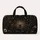 Black Widow Spiderweb Gothic Botanical Travel Essential for Dark Academia Lovers Quilted Weekend Bag - 6