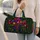Stained Glass Tulip Hyacinth Garden Overnight Travel Gift For Moms And Garden Lovers Quilted Weekend Bag - 2