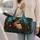 Santa, Holly And Fir Tree Holiday Travel Gift For Christmas Lovers Quilted Weekend Bag - 2