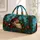 Santa, Holly And Fir Tree Holiday Travel Gift For Christmas Lovers Quilted Weekend Bag - 1
