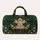 Angel Poodle Memorial Garden Tribute With Dove And Floral Halo For Pet Loss Gifts Quilted Weekend Bag - 6
