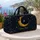 Golden Crescent Moon And Stars For Ramadan Travel And Eid Celebrations For Women Quilted Weekend Bag - 5