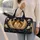 Vintage Guardian Angel Mother And Child For Faith Travel And Meaningful Family Gifts Quilted Weekend Bag - 2