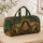 Sacred Elephant Lotus Motif For Bohemian Travel, Retreats And Festival Gift Giving Quilted Weekend Bag - 4