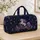 Ivory Unicorn Crystal Garden Celestial Travel Accessory Gift For Fantasy Art Lovers Quilted Weekend Bag - 4