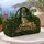 Emerald Unicorn With Jewel Treasure For Fantasy Getaways And Weekend Adventure Trips Quilted Weekend Bag - 5