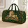 Emerald Unicorn With Jewel Treasure For Fantasy Getaways And Weekend Adventure Trips Quilted Weekend Bag - 1