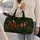 Santa Sleigh Reindeer Christmas Travel Gift for Holiday Trips and Winter Getaways Quilted Weekend Bag - 2