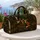 Woodland Fairy And Red Fox Romance For Boho Travel And Overnight Escapes For Women Quilted Weekend Bag - 5