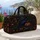 Witch Hat Raven And Pumpkin Gothic Autumn Travel Style For Halloween Gift Lovers Quilted Weekend Bag - 5