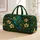 Hummingbird Floral Travel Gift for Bird Lovers and Garden Enthusiasts Quilted Weekend Bag - 1