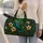 Hummingbird Floral Travel Gift for Bird Lovers and Garden Enthusiasts Quilted Weekend Bag - 2