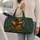 Southwestern Desert Flute Dancer With Mosaic Halo For Travel And Festival Style Fans Quilted Weekend Bag - 2