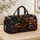 Vintage Service Boots Patriotic Stained Glass Travel Gift For Military Families Quilted Weekend Bag - 4