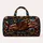Vintage Service Boots Patriotic Stained Glass Travel Gift For Military Families Quilted Weekend Bag - 6