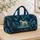 Stained Glass Polar Bear Under Aurora Northern Lights Travel Gift For Winter Lovers Quilted Weekend Bag - 4