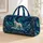 Stained Glass Polar Bear Under Aurora Northern Lights Travel Gift For Winter Lovers Quilted Weekend Bag - 1