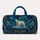Stained Glass Polar Bear Under Aurora Northern Lights Travel Gift For Winter Lovers Quilted Weekend Bag - 6