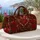 Heart Rose Garden Valentine Weekend Travel Gift For Women And Couples Quilted Weekend Bag - 5