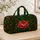 Peony Botanical Getaway Essential For Garden Lovers And Floral Enthusiasts Quilted Weekend Bag - 4