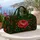 Peony Botanical Getaway Essential For Garden Lovers And Floral Enthusiasts Quilted Weekend Bag - 5