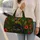 Tropical Parrot Jungle Travel Companion For Bird Lovers On Getaways Quilted Weekend Bag - 2