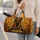 German Shepherd Mosaic For Weekend Getaways And Dog Lover Gift Giving Quilted Weekend Bag - 2