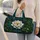 Moonlit White Lotus Pond For Weekend Getaways, Yoga Retreats, And Spa Lovers Everywhere Quilted Weekend Bag - 2