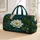 Moonlit White Lotus Pond For Weekend Getaways, Yoga Retreats, And Spa Lovers Everywhere Quilted Weekend Bag - 1