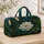 Moonlit White Lotus Pond For Weekend Getaways, Yoga Retreats, And Spa Lovers Everywhere Quilted Weekend Bag - 4