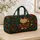 Lucky Cat With Floral Mosaic For Travel, Getaways And Good Fortune Gift Lovers Quilted Weekend Bag - 4