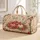 Blush Pumpkin Rose Eucalyptus Autumn Harvest Getaway Gift for Boho Women Travelers Quilted Weekend Bag - 1