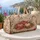 Blush Pumpkin Rose Eucalyptus Autumn Harvest Getaway Gift for Boho Women Travelers Quilted Weekend Bag - 5