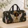 Black Guardian Angel With Gold Halo For Christmas Travel And Faith Based Holiday Gifting Quilted Weekend Bag - 4