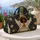 Black Guardian Angel With Gold Halo For Christmas Travel And Faith Based Holiday Gifting Quilted Weekend Bag - 5