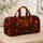 Autumn Owl For Fall Getaways, Sleepovers, And Travel With Your Name Quilted Weekend Bag - 4