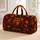 Autumn Owl For Fall Getaways, Sleepovers, And Travel With Your Name Quilted Weekend Bag - 1