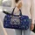 Snow Leopard Travel Essential For Weekend Getaways And Gift Giving Quilted Weekend Bag - 2