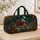Santa Claus Snowy Forest Christmas Travel Gift For Festive Winter Holiday Getaways Quilted Weekend Bag - 4