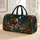 Santa Claus Snowy Forest Christmas Travel Gift For Festive Winter Holiday Getaways Quilted Weekend Bag - 1