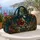 Santa Claus Snowy Forest Christmas Travel Gift For Festive Winter Holiday Getaways Quilted Weekend Bag - 5