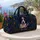 Border Collie Twilight Garden Overnight Travel Gift For Dog Lovers Quilted Weekend Bag - 5