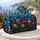 Vibrant Tulips And Daffodils For Spring Weekend Getaways And Garden Lovers Quilted Weekend Bag - 5
