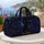 Midnight Black Cat Crescent Moon Celestial Travel Gift for Cat Lovers Quilted Weekend Bag - 5