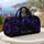 Gothic Raven Floral Travel Gift for Bird Lovers and Dark Academia Fans Quilted Weekend Bag - 5