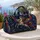 Rainbow Winged Unicorn Winter Holiday Travel Gift For Fantasy Lovers Quilted Weekend Bag - 5