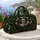 Shaggy Dog Lounging In Teal Armchair Getaway Gift For Cozy Pet Lovers Quilted Weekend Bag - 5