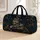 Wolf And Pup Midnight Forest Travel Gift With Name For Nature Lovers Quilted Weekend Bag - 1