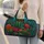Bohemian Cactus Flower Mosaic For Desert Getaways, Beach Trips And Travel Lovers Quilted Weekend Bag - 2