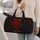 Rose Heart Valentine Getaway Gift For Romantic Garden Lovers Women Quilted Weekend Bag - 2